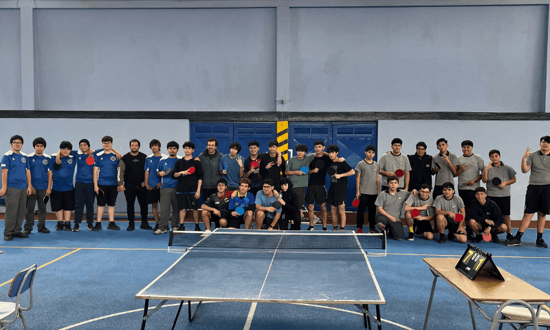 Amistoso Tenis de Mesa