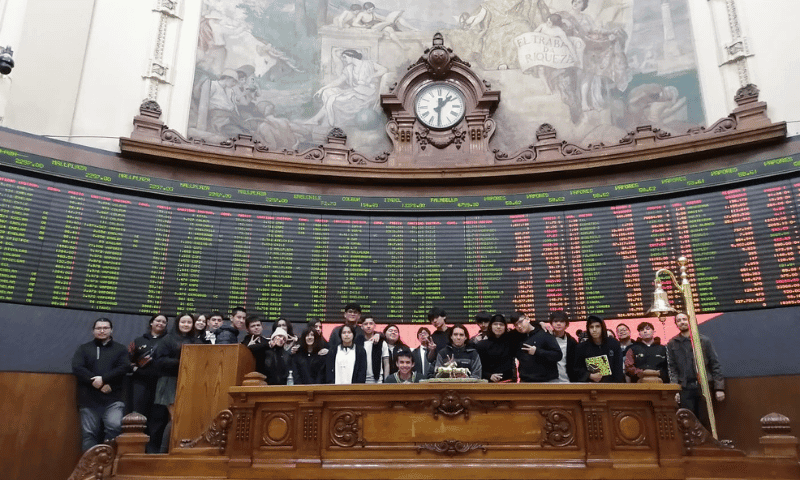 Salida pedagógica: Bolsa de Comercio de Santiago