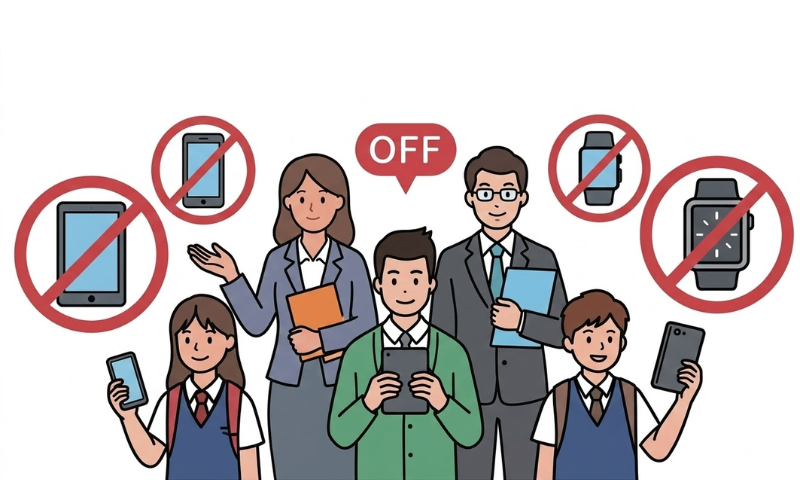 Protocolo de uso de dispositivos electrónicos